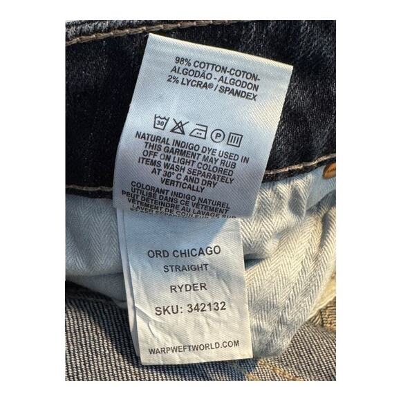 NEW ORD Chicago Straight Fit Comfort Stretch Jeans in Ryder Size 28X32 NWT‎ - Picture 6 of 6